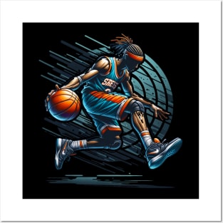 Basketball Player Posters and Art